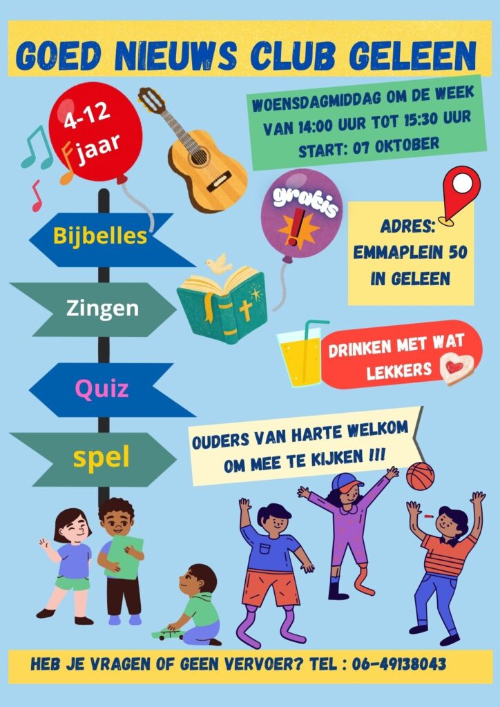 Goed Nieuws Club Geleen — 21 oktober in Geleen