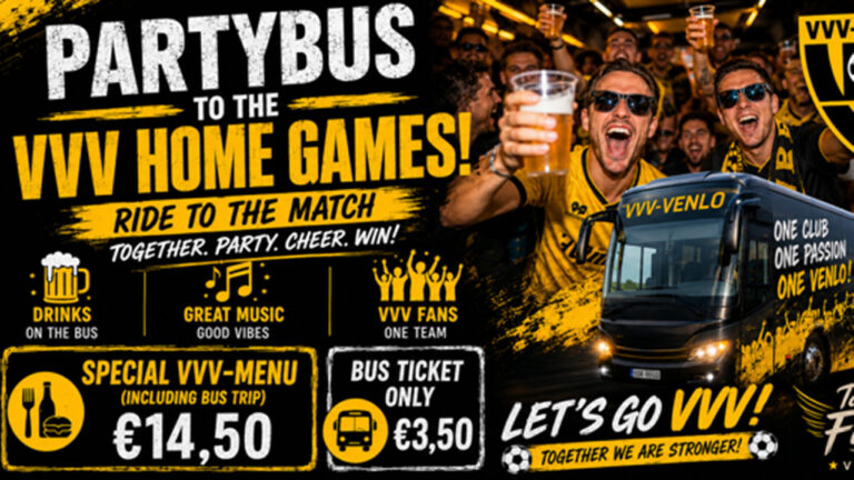 Partybus naar VVV-Venlo – Jong PSV — sport in Limburg