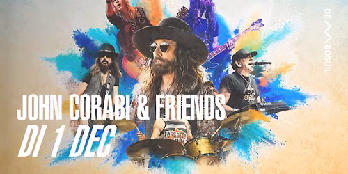 John Corabi & Friends | De Bosuil — uitgaan in Limburg