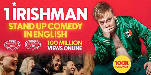 1 Irishman in Maastricht | A stand-up comedy show in English | 7PM — Theater in Limburg