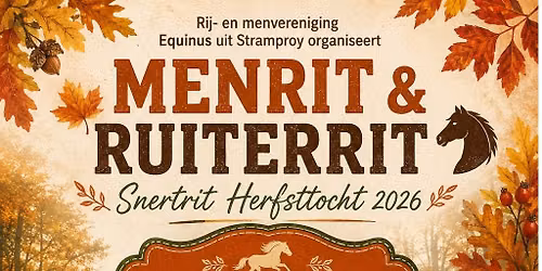 Buitenrit Menrit — uitgaan in Limburg